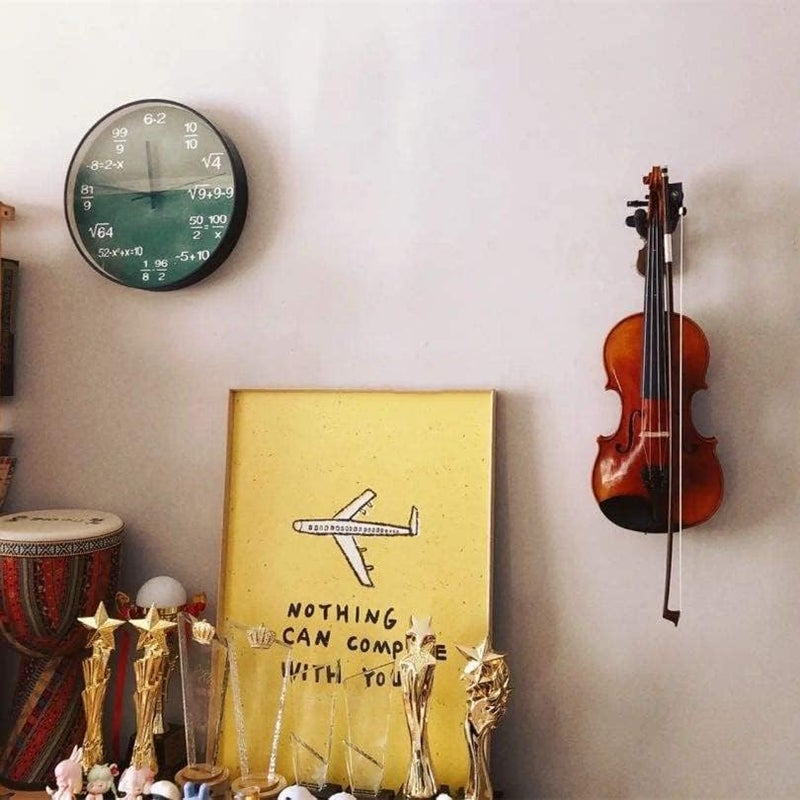OriGlam Violin Hanger, Violin Wall Mount for Home and Studio, Viola Hanger Wall Mount Hook - Image 5